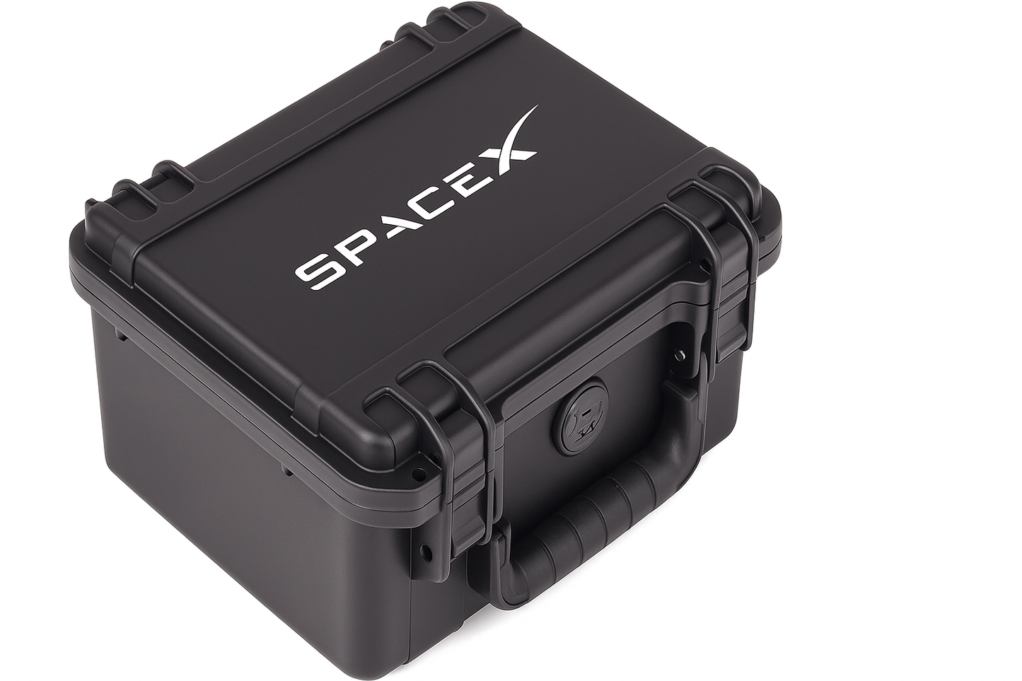 SKB 3i-0806-3 with custom spacex logo by Cases By Source