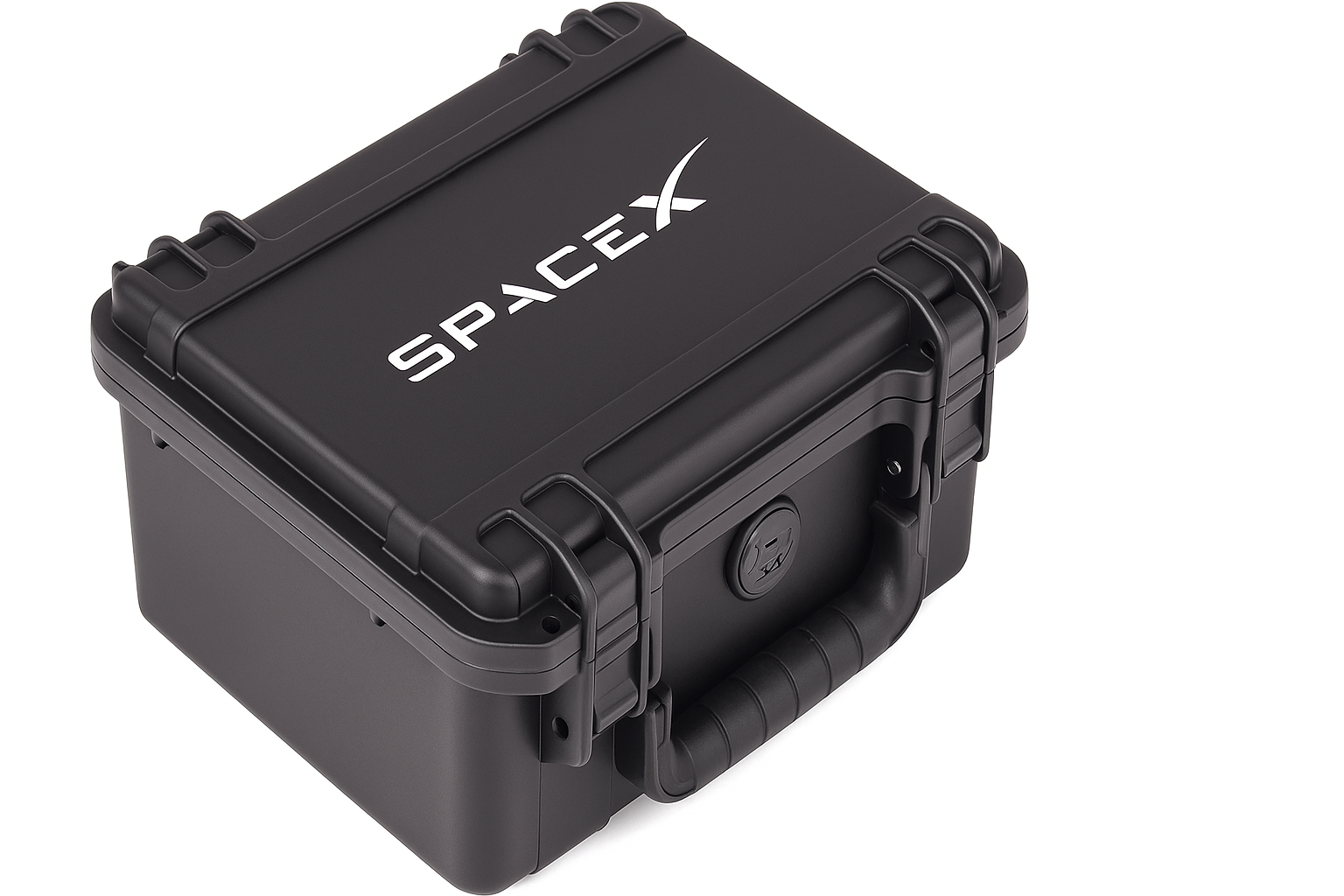SKB 3i-0806-3 with custom spacex logo by Cases By Source