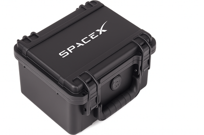 SKB 3i-0806-3 with custom spacex logo by Cases By Source