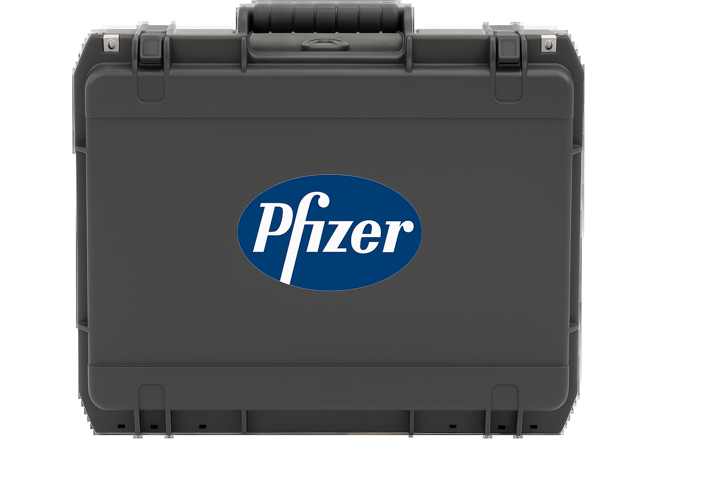 SKB 3i-1208-3 with custom pfizer logo by Cases By Source