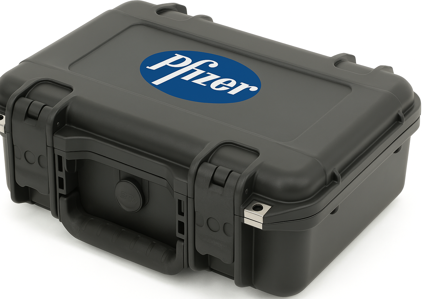 SKB 3i-1510-4 with custom pfizer logo by Cases By Source
