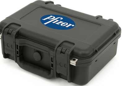 SKB 3i-1510-4 with custom pfizer logo by Cases By Source