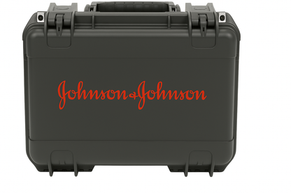 SKB 3i-1711-6 with custom johnson-and-johnson logo by Cases By Source