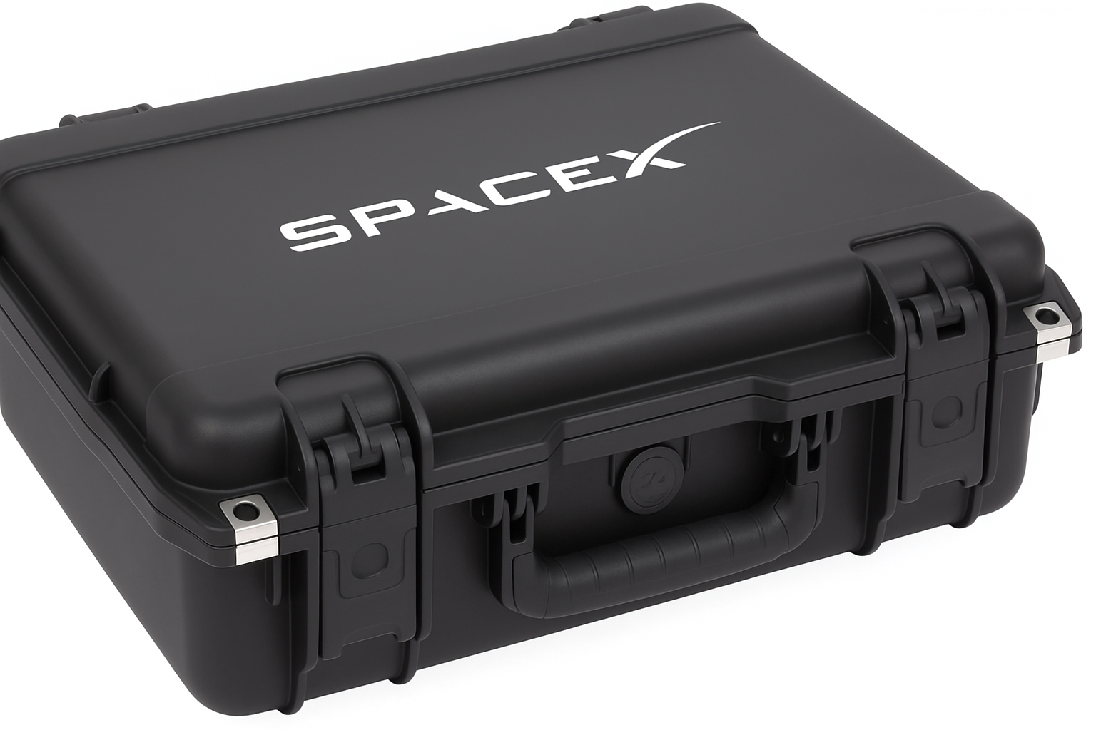 SKB 3i-1813-5 with custom spacex logo by Cases By Source
