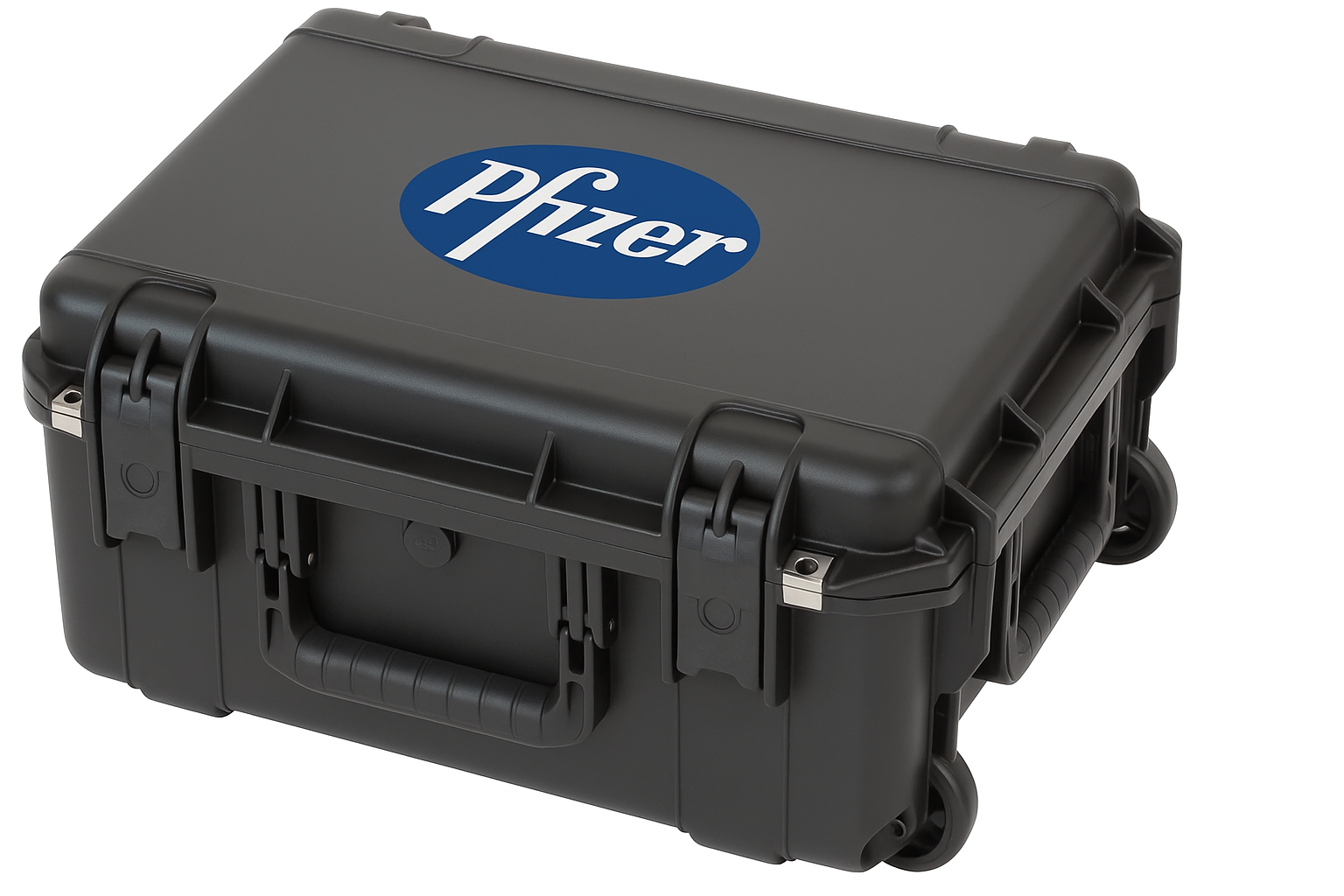 SKB 3i-1914-8 with custom pfizer logo by Cases By Source