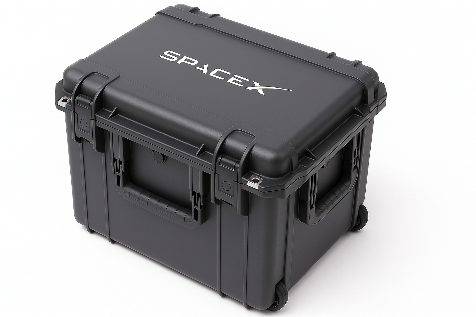 SKB 3i-2015-14 with custom spacex logo by Cases By Source