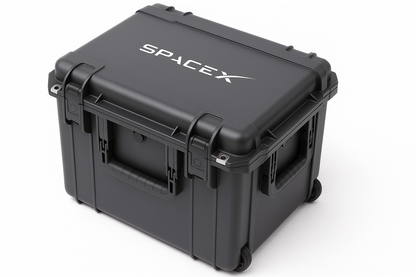 SKB 3i-2015-14 with custom spacex logo by Cases By Source