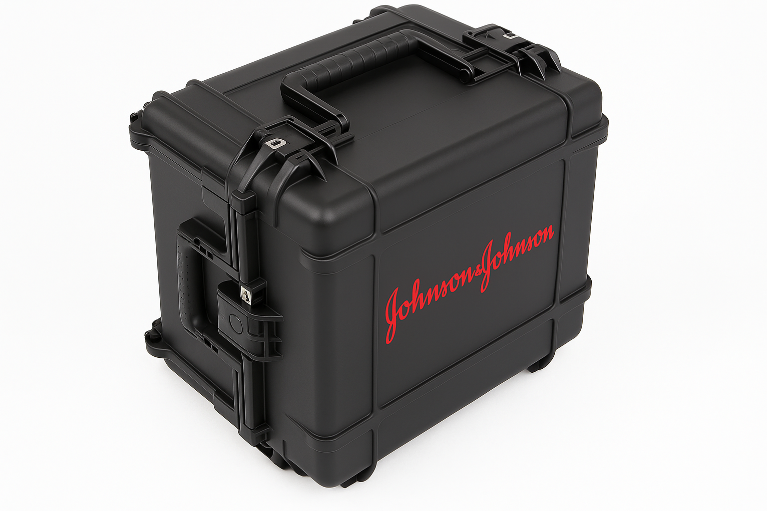 SKB 3i-2217-12 with custom johnson-and-johnson logo by Cases By Source