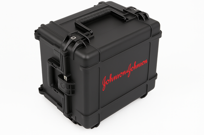 SKB 3i-2217-12 with custom johnson-and-johnson logo by Cases By Source
