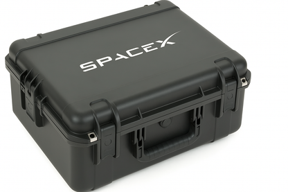 SKB 3i-2217-8 with custom spacex logo by Cases By Source