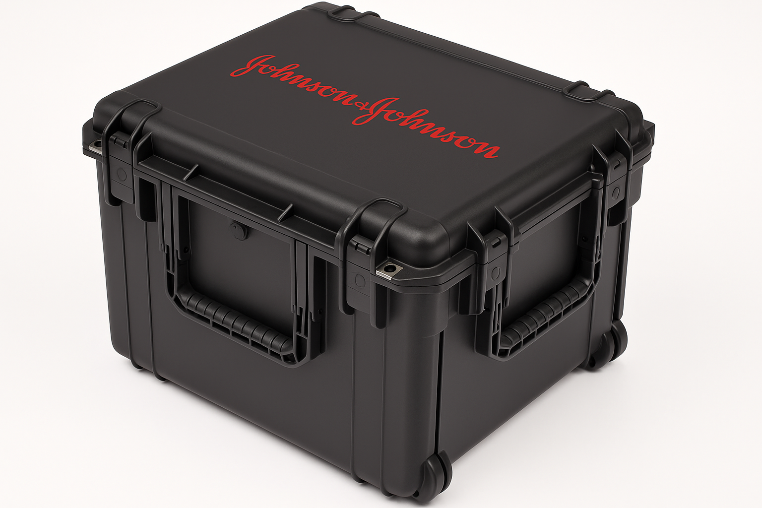 SKB 3i-2424-14 with custom johnson-and-johnson logo by Cases By Source