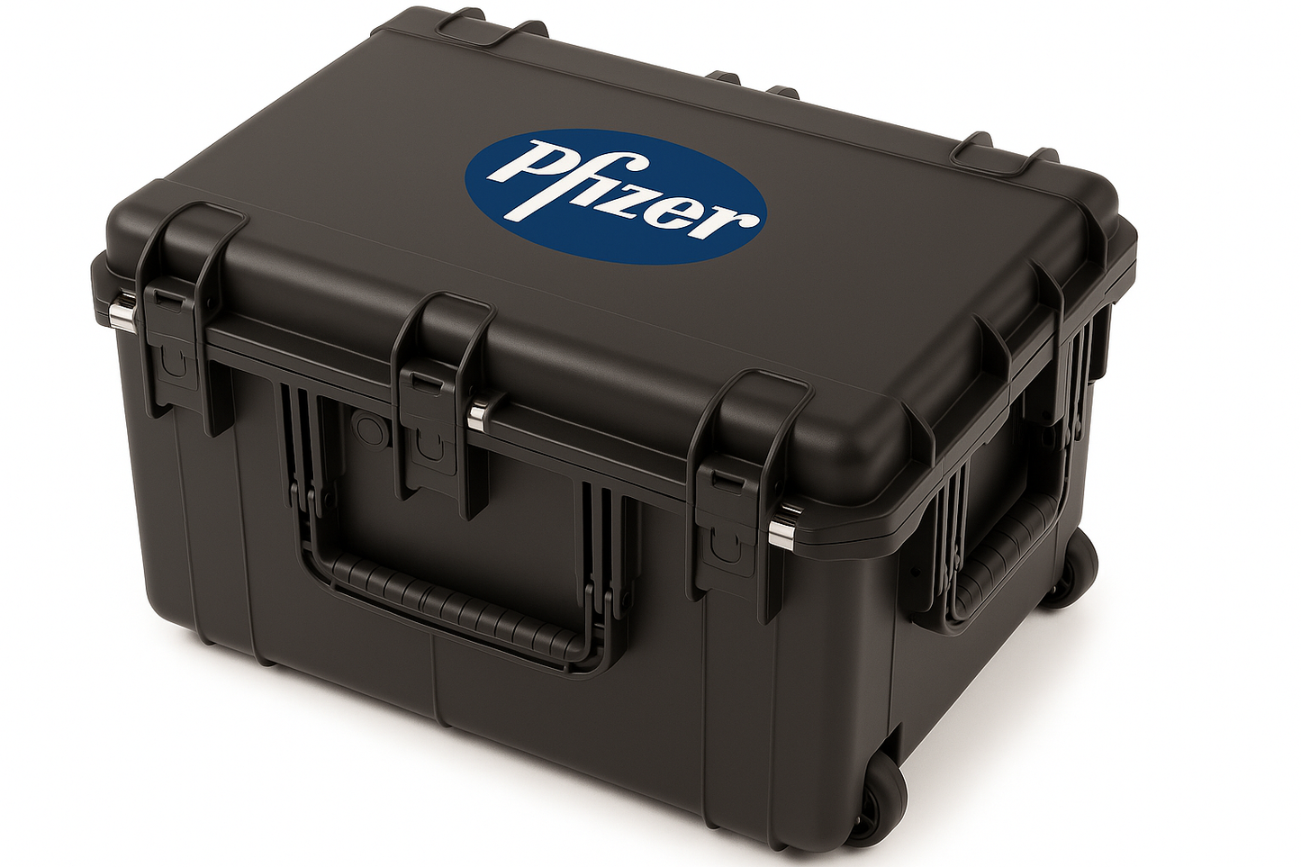 SKB 3i-2620-13 with custom pfizer logo by Cases By Source