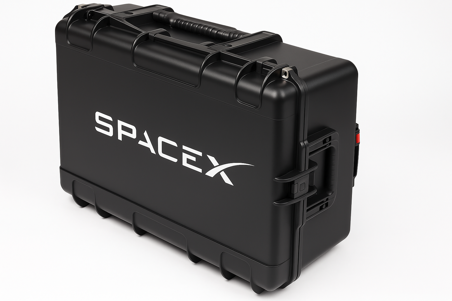 SKB 3i-2918-14 with custom spacex logo by Cases By Source