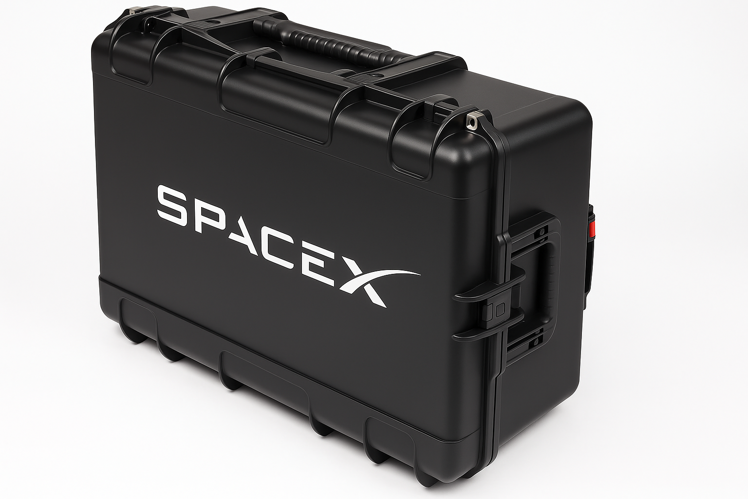SKB 3i-2918-14 with custom spacex logo by Cases By Source