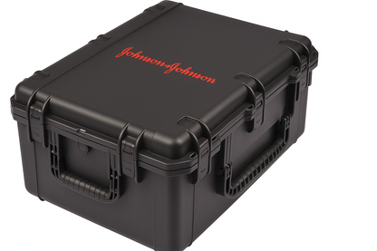 SKB 3i-3019-12 with custom johnson-and-johnson logo by Cases By Source