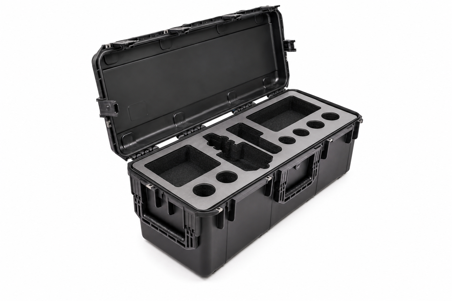 SKB 3i-3913-12 with caps / laser duets foam insert by Cases By Source