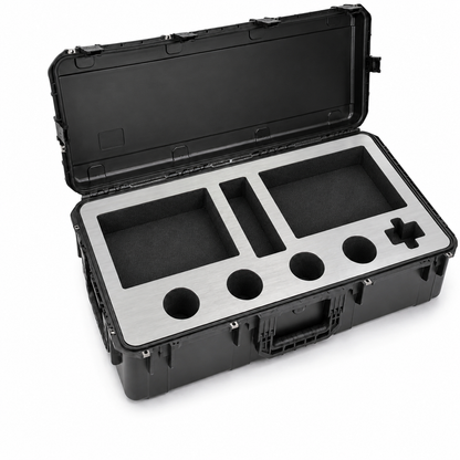 SKB 3i-4719-8 with caps / laser duets foam insert by Cases By Source