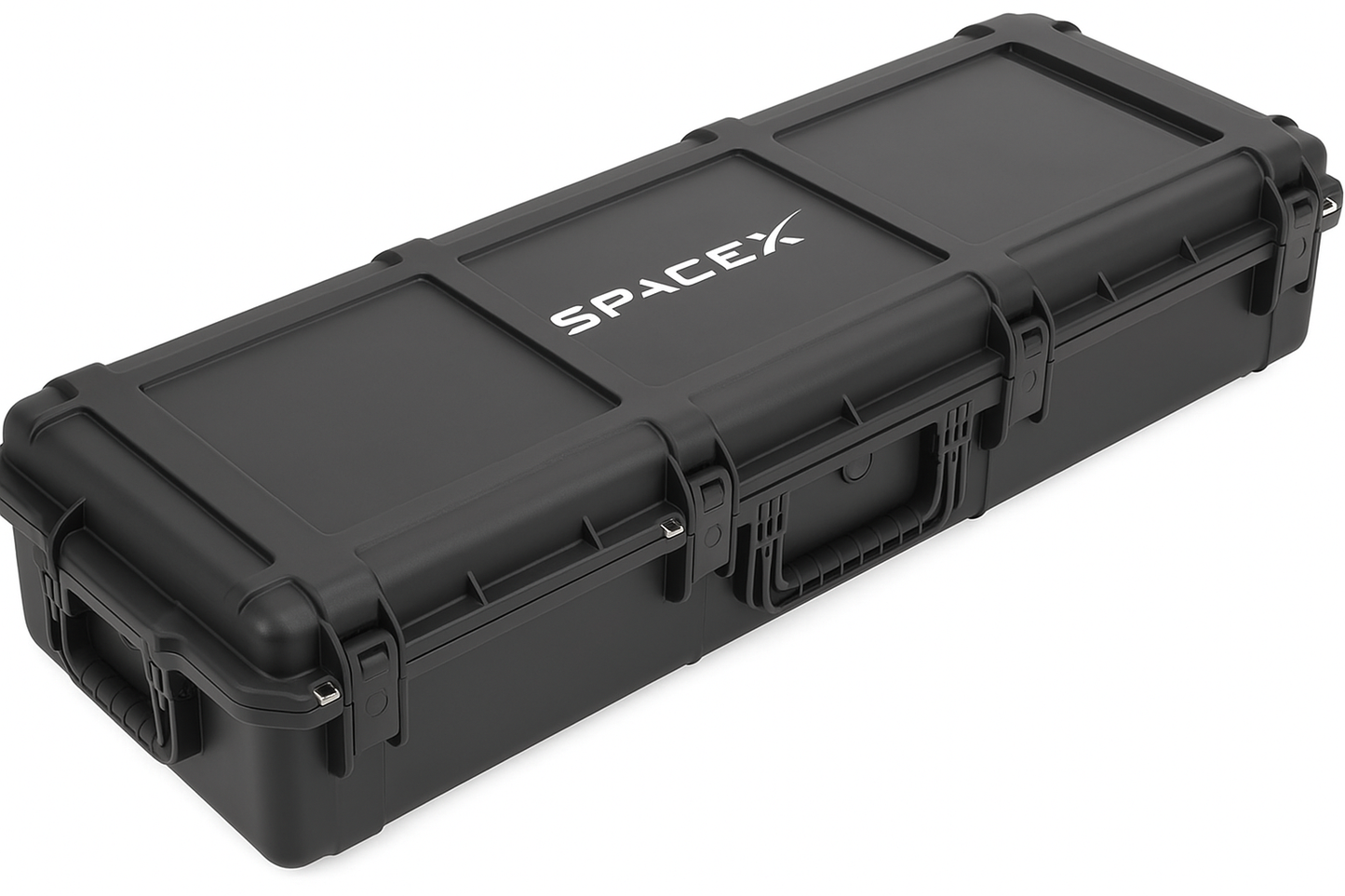 SKB 3i-6018-8 with custom spacex logo by Cases By Source