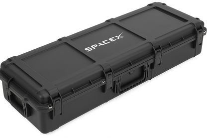 SKB 3i-6018-8 with custom spacex logo by Cases By Source
