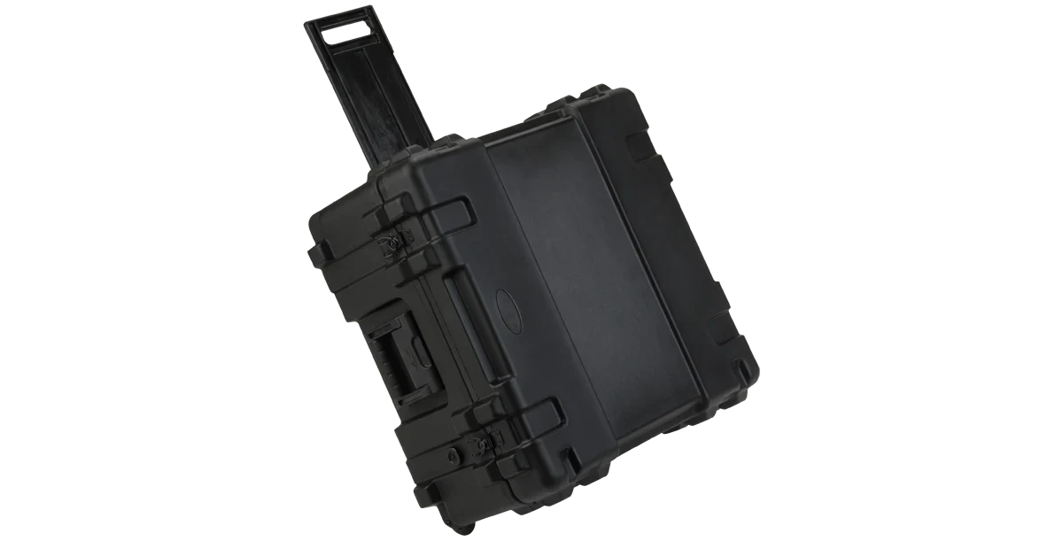 SKB 3R-2222-12 rSeries Waterproof Case (closed angled view)