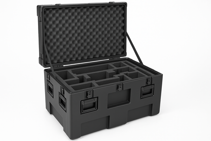SKB 3R-3620-24 STAC Stackable rSeries Waterproof Case with PE polyethylene foam insert
