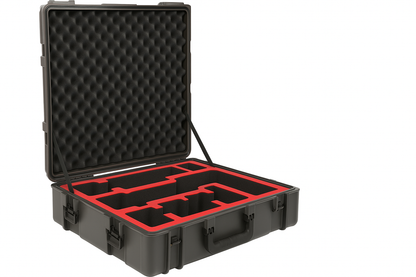 SKB 3R-3633-9 rSeries Waterproof Case with two-tone foam insert by Cases By Source