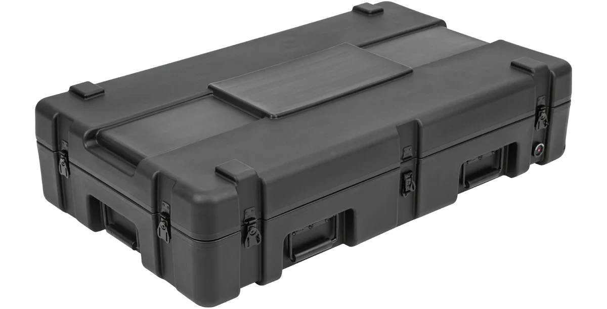 SKB 3R-3821-7 rSeries Waterproof Case (closed angled view)