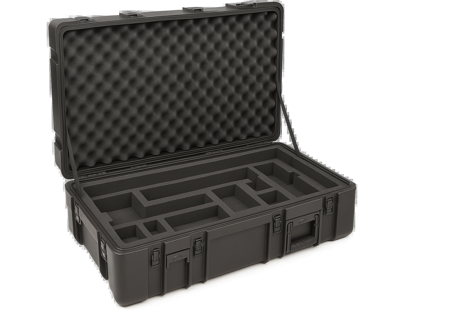 SKB 3R-4222-14-WHEELS rSeries Waterproof Case with Crosslink XLPE foam insert by Cases By Source
