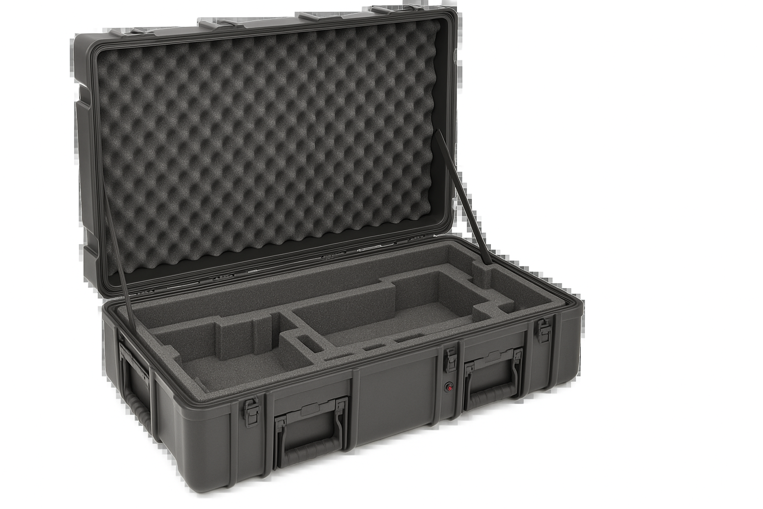SKB 3R-4222-14 Wheeled rSeries Waterproof Case with PE polyethylene foam insert