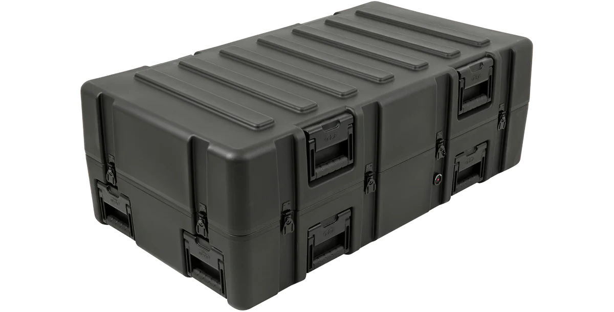 SKB 3R-4222-14 rSeries Waterproof Case (closed angled view)