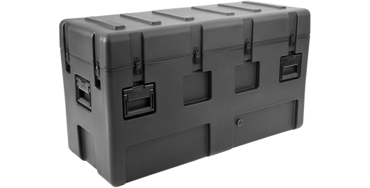 SKB 3R-4416-24 STAC Stackable rSeries Waterproof Case (closed angled view)