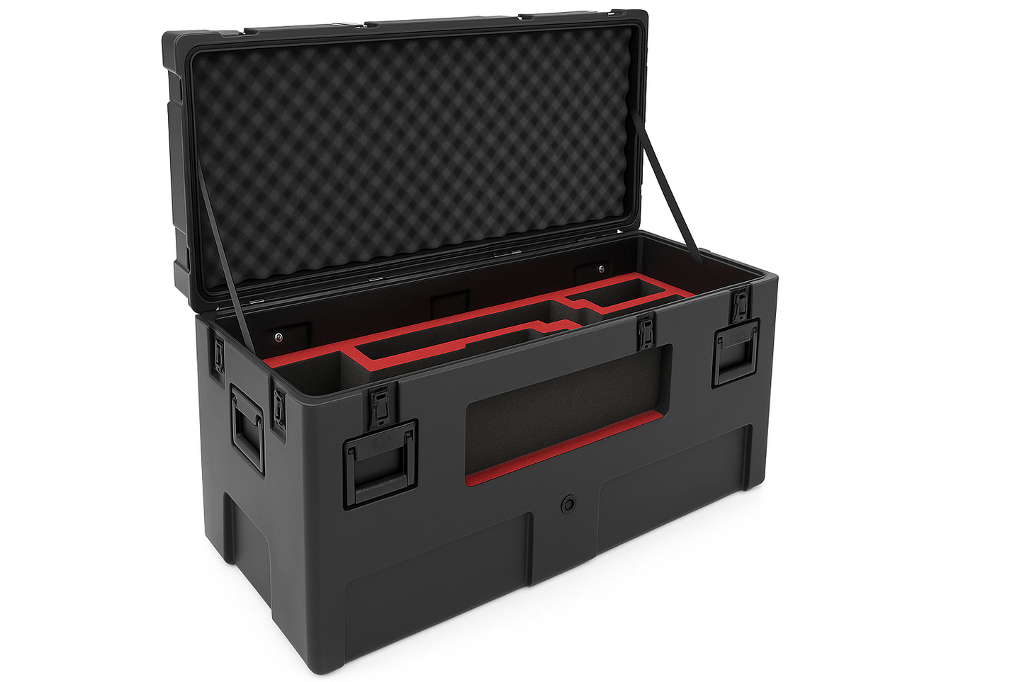 SKB 3R-4416-24-STAC rSeries Waterproof Case with two-tone foam insert by Cases By Source