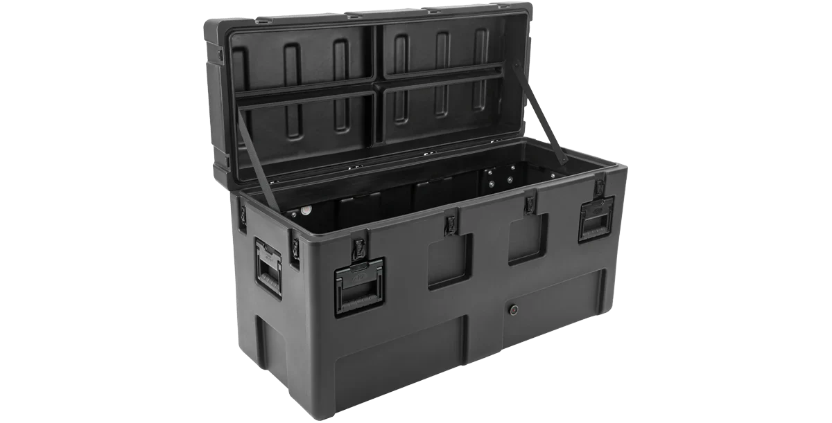 SKB 3R-4416-24 STAC Stackable rSeries Waterproof Case (open empty interior)