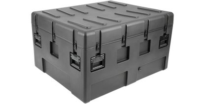 SKB 3R-4436-24 STAC Stackable rSeries Waterproof Case (closed angled view)