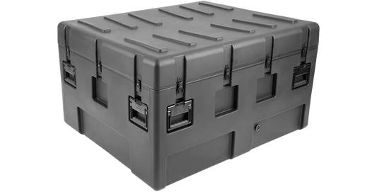 SKB 3R-4436-24 STAC Stackable rSeries Waterproof Case (closed angled view)