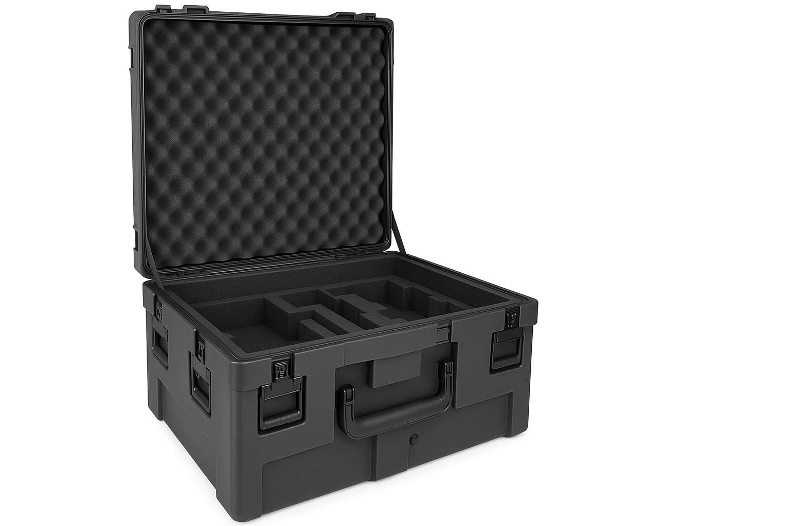 SKB 3R-4436-24-STAC rSeries Waterproof Case with Crosslink XLPE foam insert by Cases By Source