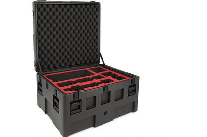 SKB 3R-4436-24-STAC rSeries Waterproof Case with two-tone foam insert by Cases By Source
