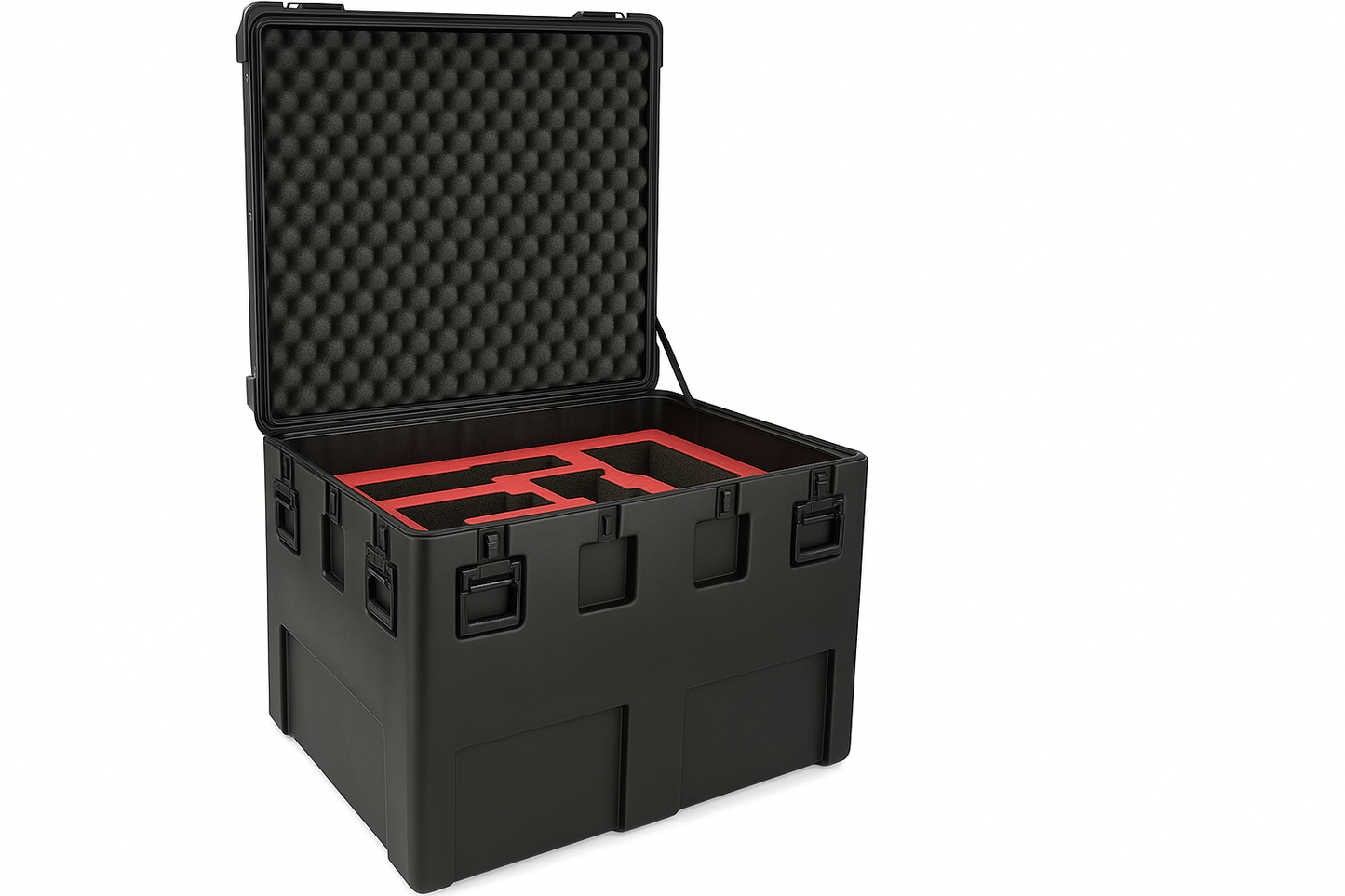 SKB 3R-4436-36-STAC rSeries Waterproof Case with two-tone foam insert by Cases By Source