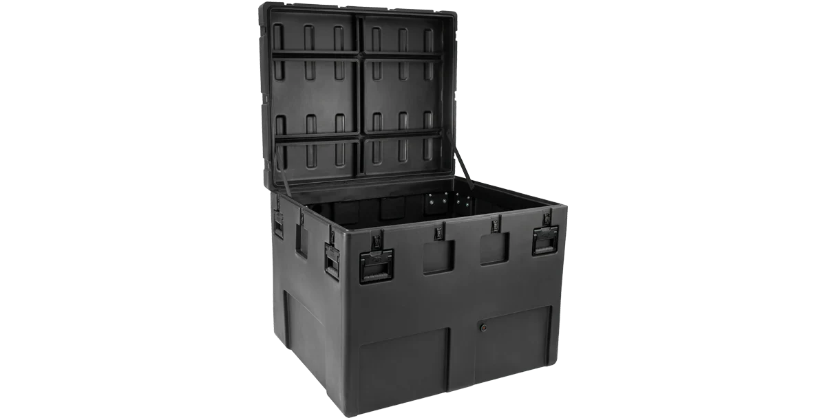 SKB 3R-4436-36 STAC Stackable rSeries Waterproof Case (open empty interior)