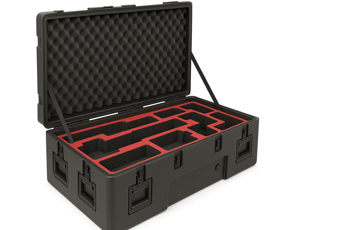 SKB 3R-5020-14 rSeries Waterproof Case with two-tone foam insert by Cases By Source
