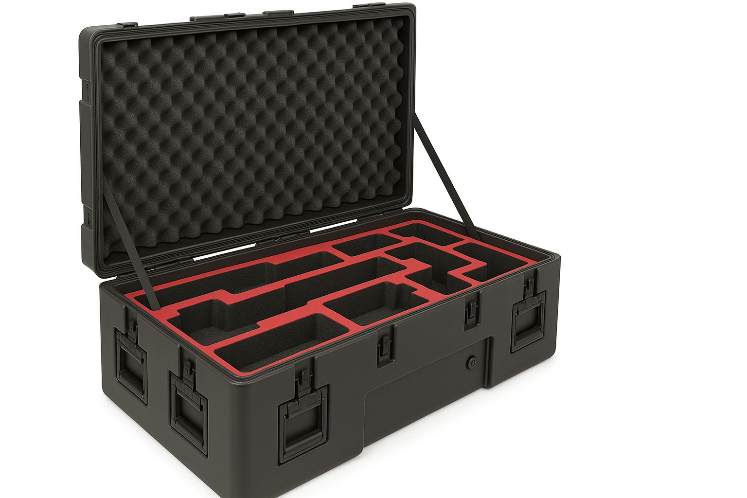 SKB 3R-5020-14 rSeries Waterproof Case with two-tone foam insert by Cases By Source