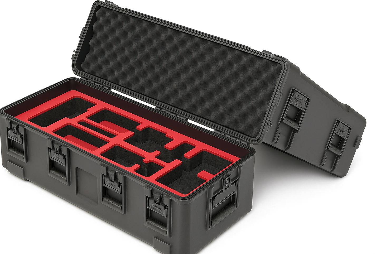 SKB 3R-5123-21 rSeries Waterproof Case with two-tone foam insert by Cases By Source