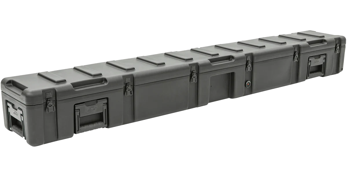 SKB 3R-7408-8 Wheeled rSeries Waterproof Case (closed angled view)