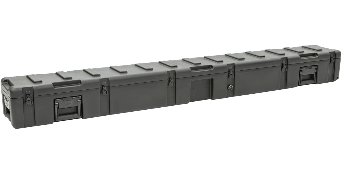 SKB 3R-8608-8 Wheeled rSeries Waterproof Case (closed angled view)