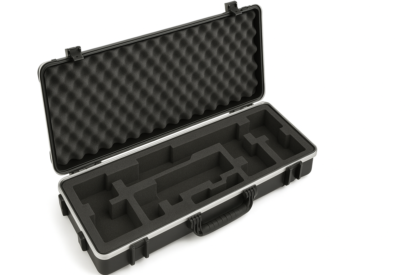 SKB vSeries 3611 with custom laser-cut caps foam insert