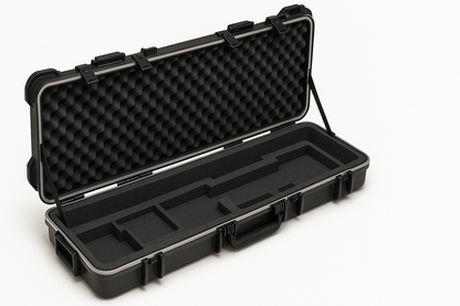 SKB vSeries 4212W with custom laser-cut caps foam insert