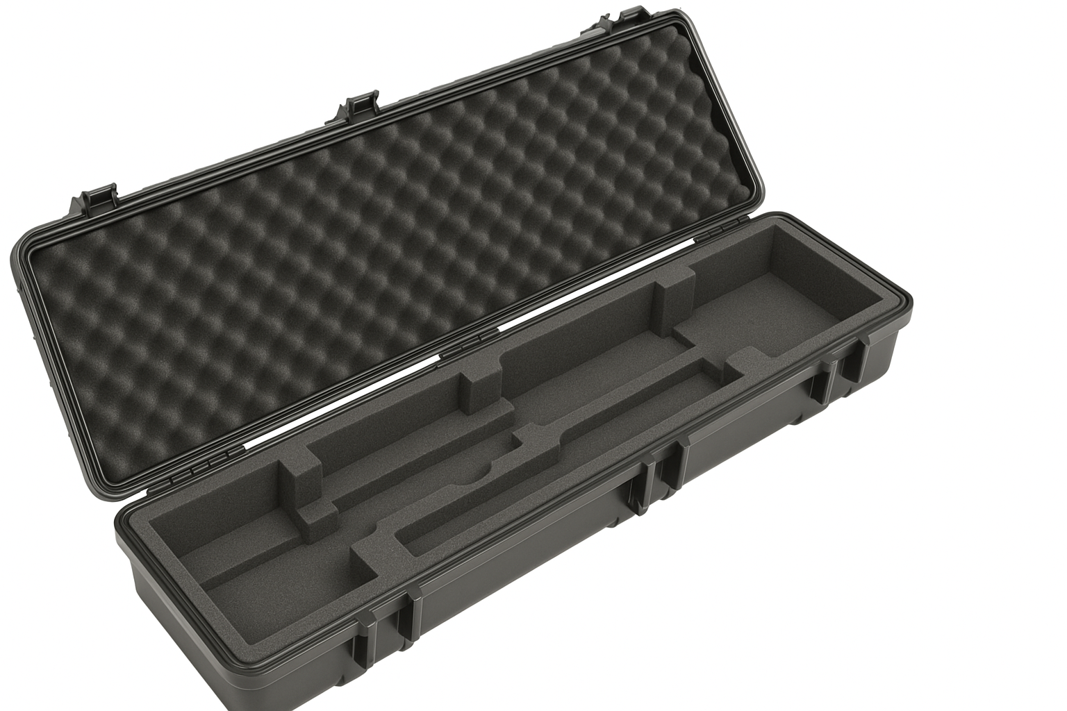 SKB vSeries 4812W with custom laser-cut caps foam insert