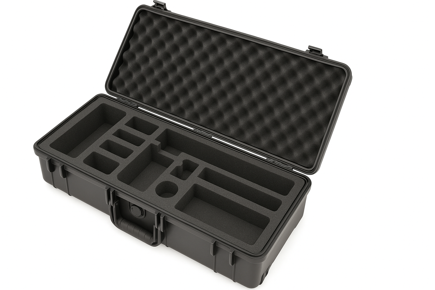 SKB vSeries 5020W with custom laser-cut caps foam insert