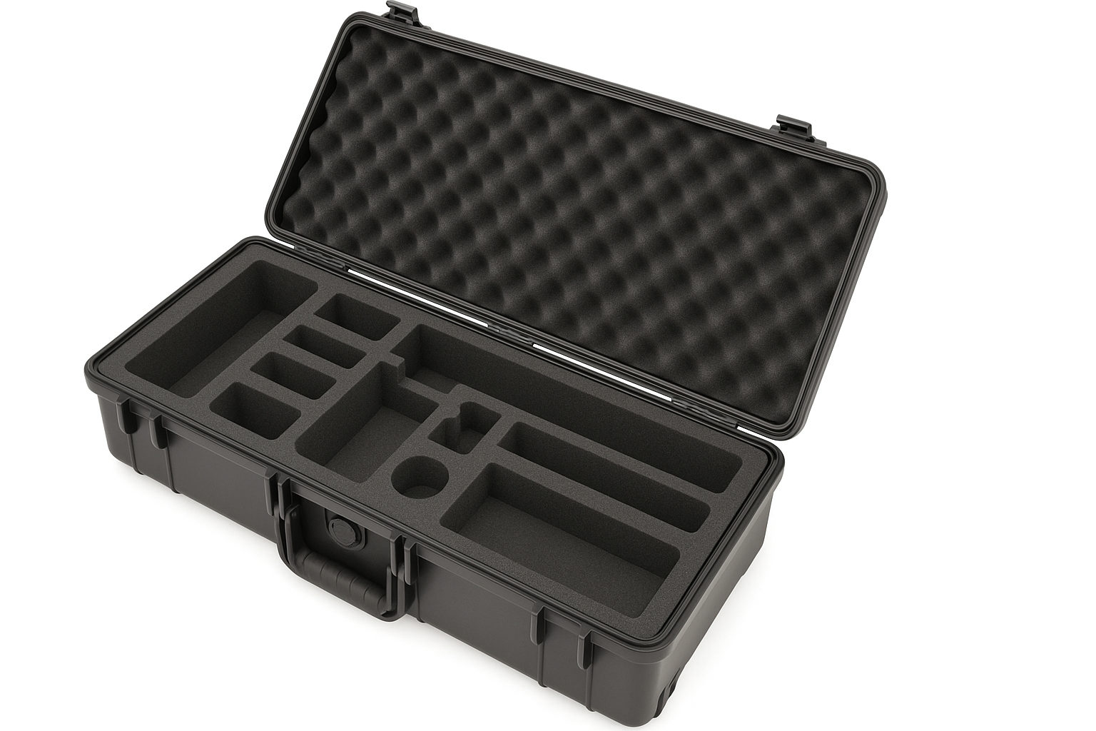 SKB vSeries 5020W with custom laser-cut caps foam insert