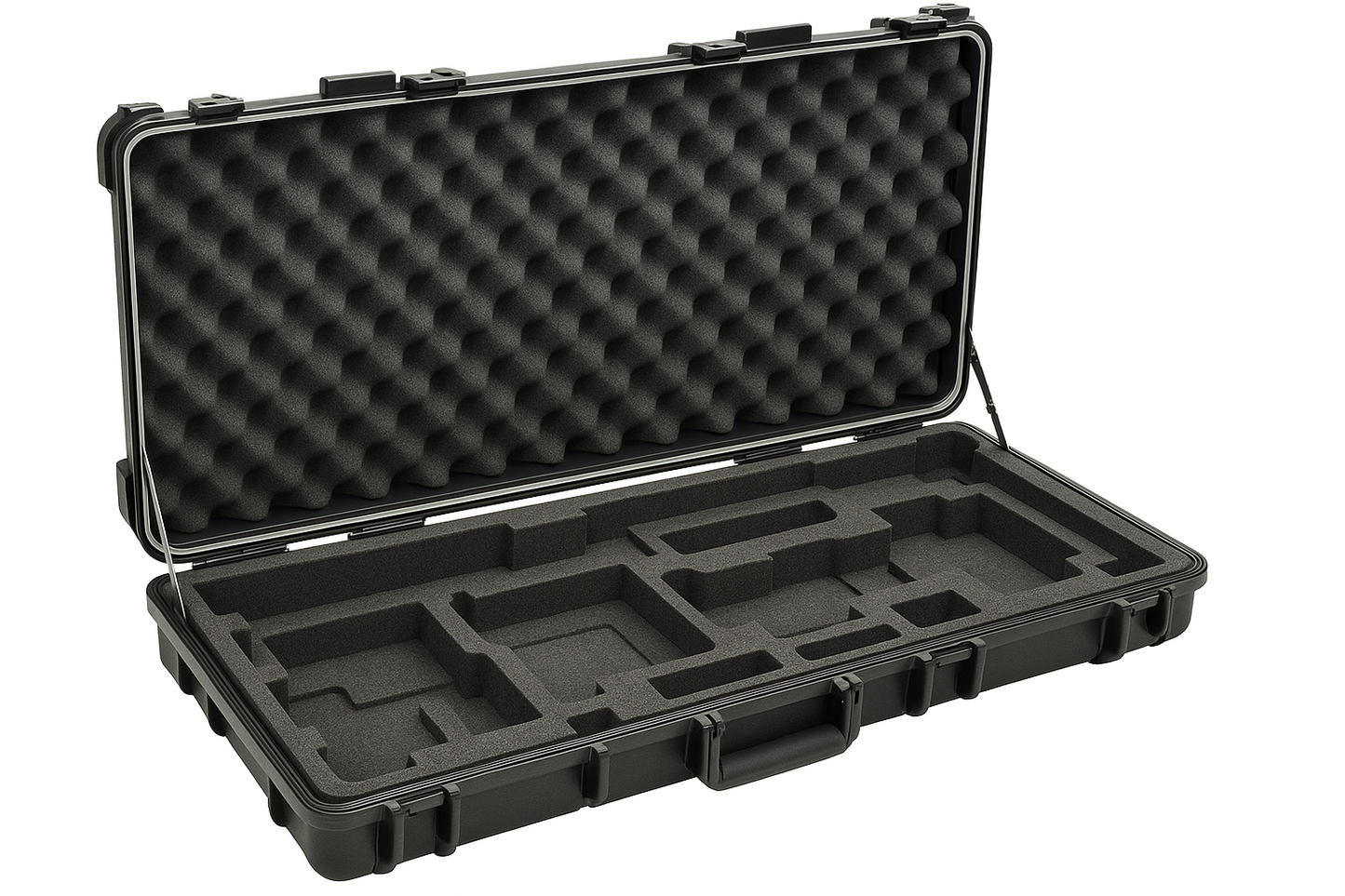 SKB vSeries 6019W with custom laser-cut caps foam insert